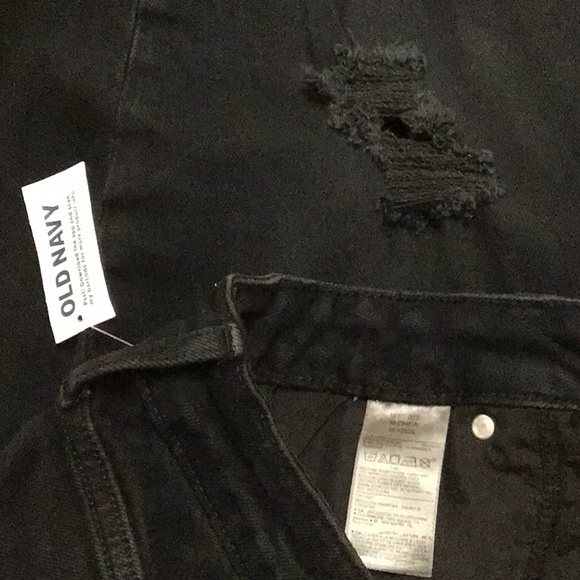 Curvy High Wasted Button-Fly O.G. Straight Cut-Off Jeans For Woman Size 16 NWT - Picture 11 of 13